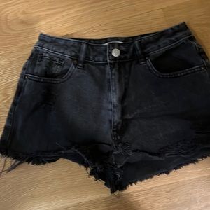 Pacsun dark grey jean shorts!